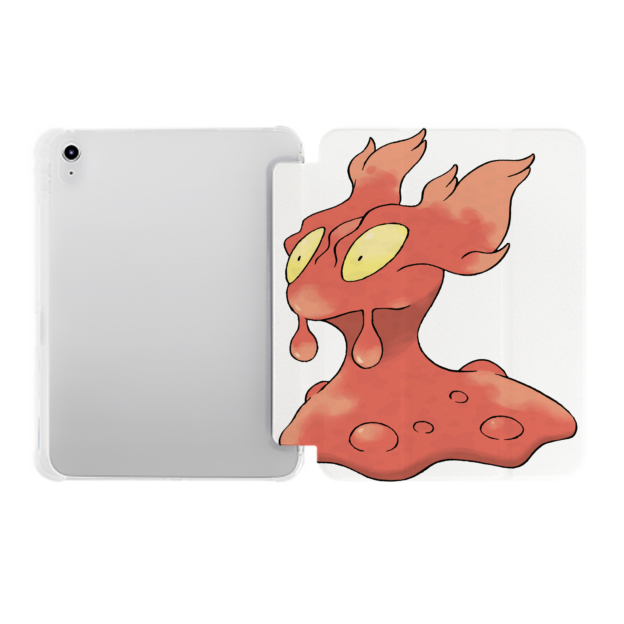 （画像用） ポケットモンスター Pokémon IPad ケース ペン収納付き 三つ折りスタンド PUレザー×シリコン 対応機種9.5/10.5/10.9インチ